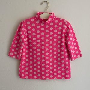 Stunning Vintage Polka Dot Top